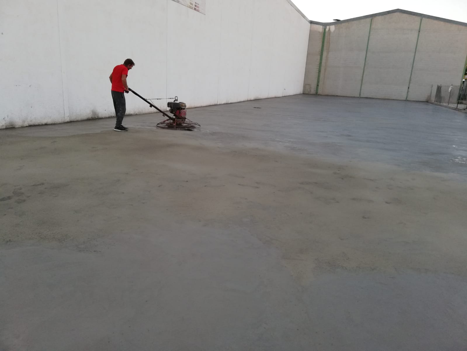 Hormigón fratasado y pulido