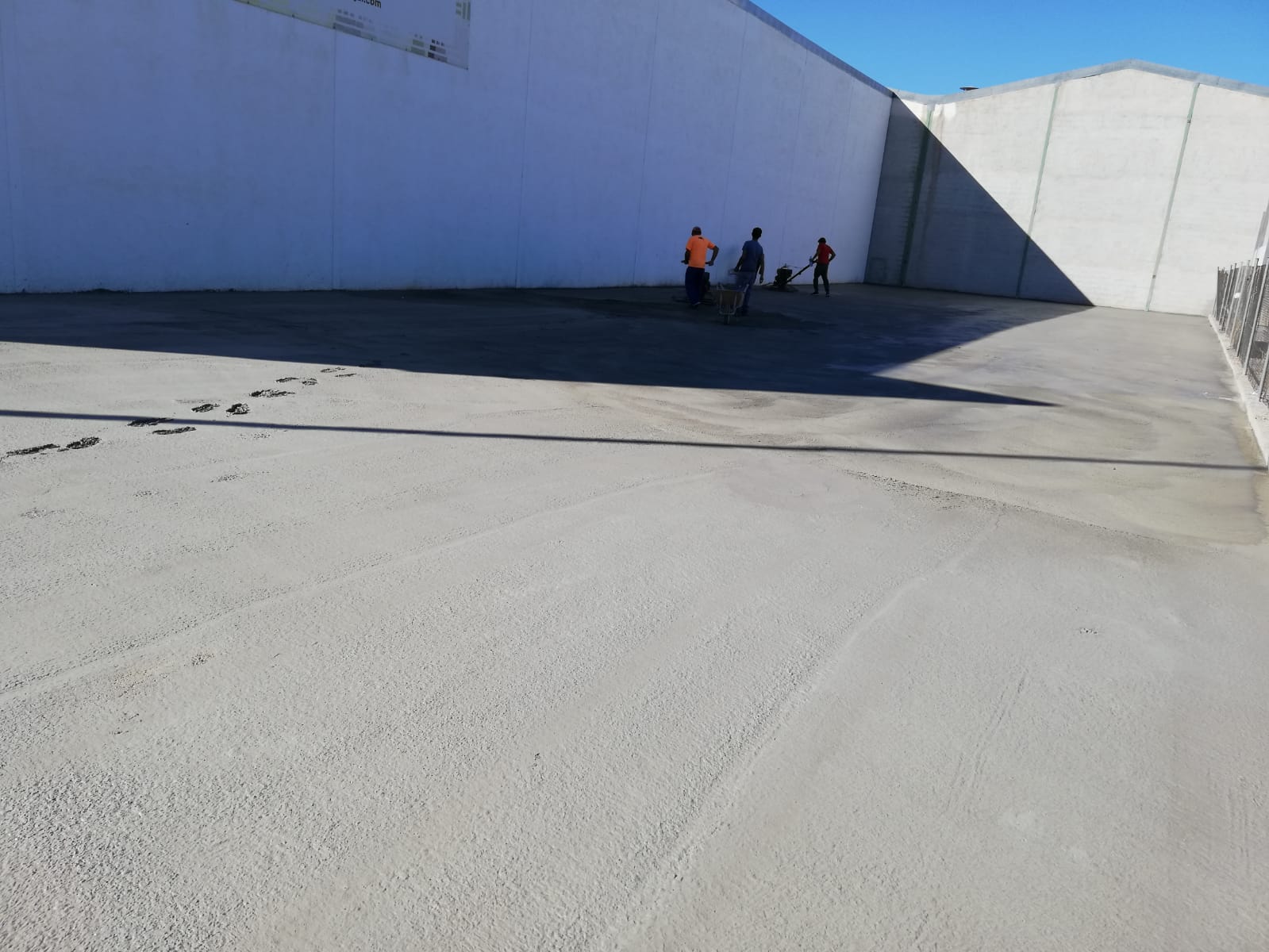 Hormigón fratasado y pulido